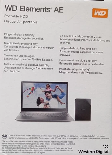WD Elements AE 6TB Portable External Hard Drive HDD USB 3.0- Sealed - Image 8