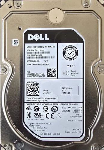 Dell M0155 STR00B 2TB SAS/ Slightly Used- Good/ 100% Health - Image 9