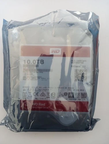 WD Red 10TB 3.5" SATA 5400RPM Hard Disk HDD WD100EFAX/Used-Good/ 100% health - Image 7