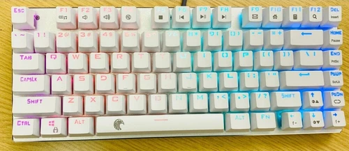 TKL Wireless Gaming Keyboard Mechanical Bluetooth & Type-C Wired Rainbow LED - Image 27