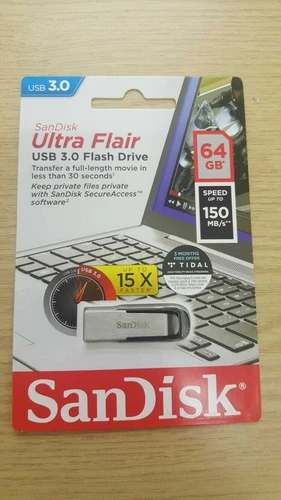 SANDISK Ultra Flair USB 3.0 Flash Drive /64GB - Image 7