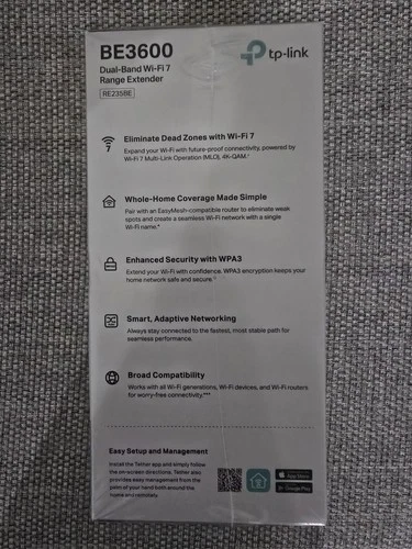 TP-Link RE235BE Wi-Fi 7 Range Extender – 3.6 Gbps Dual-Band with 2.5G Port NEW - Image 10