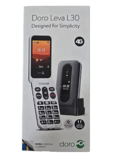 Doro Leva L30 Unlocked mobile phone for seniors – External Grey / White - Image 13