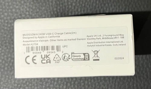 Apple 240W USB-C Super Fast Charge Cable 2m Brand New Sealed Box - Image 13