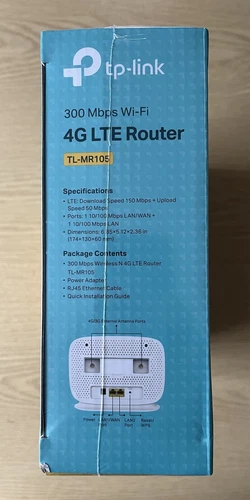 TP-Link TL-MR105 Wireless N 4G Router Nano Sim Unlocked 300Mbps Cat4 LTE Network - Image 11