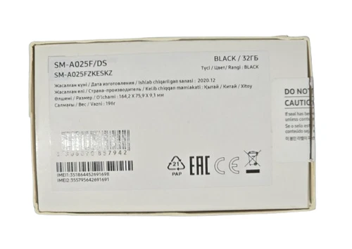 Samsung Galaxy A02s Smartphone 32GB Black/Brand New - Image 4