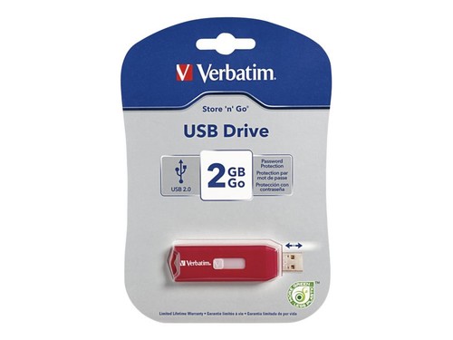 Verbatim 49062 PinStripe USB Flash Drive USB Stick 8GB Black - Image 8