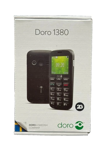 Doro 1380 mobile phone unlocked 2G dual SIM for seniors 2.4"/ sealed - Image 22