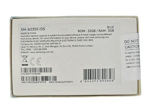 Samsung Galaxy A03 32GB Brand New Phone Sealed Blue Black Colour/Brand New - Image 15