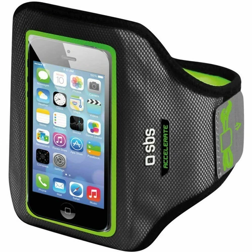 SBS MOBILE UNIVERSAL ARMBAND FOR SMARTPHONE ACCERALATE GREEN XL - Image 15
