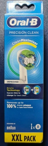 Oral-B Braun Precision Clean Bristle technology Toothbrush Heads - Pack of 8 - Image 6