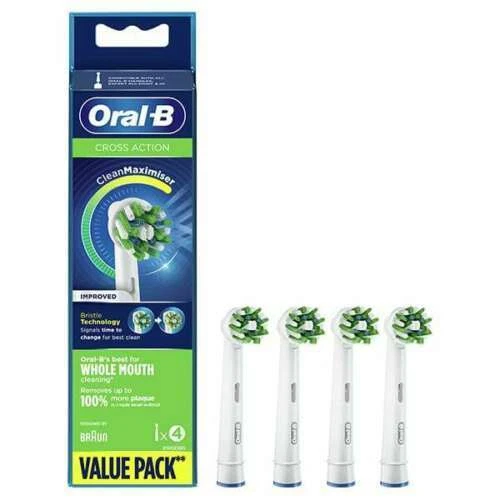 Oral B Cross Action Clean Maximiser Replacement Electric Toothbrush Head - Image 8