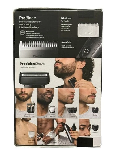 Braun All-in-One Series 7, AIO7545, 12in1 Grooming Kit Blue( opened box )/Sealed - Image 12