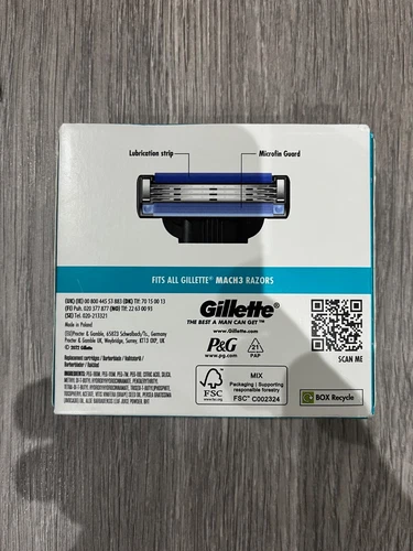 Gillette Mach 3 Razor Blades x 8 - Image 13