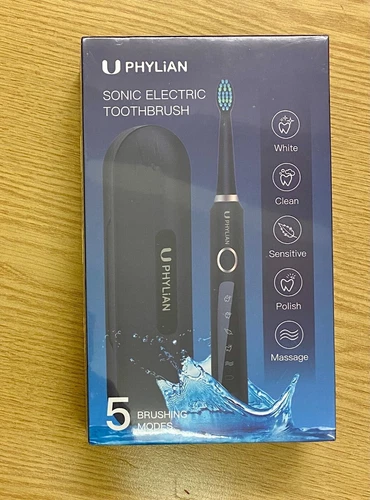 PHYLIAN Sonic Electric Toothbrush, Rechargeable Power with 5/Brand New-Sealed - Image 31