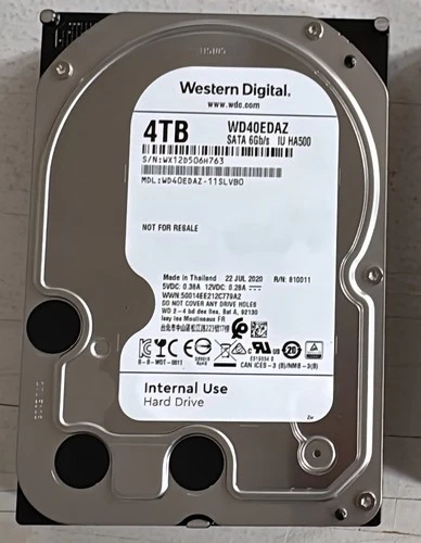 WD WD40EDAZ 4TB SATA 256MB 3.5" HD/1-3 Days Used for Checking Purpose Only - Image 6