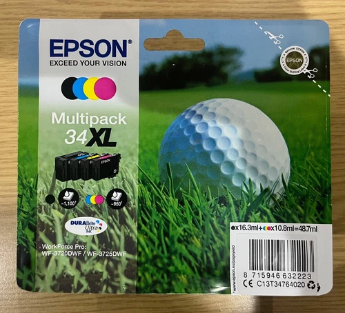 Epson 34XL Original Inkjet Cartridges - Multipack -Brand New Boxed - Image 6