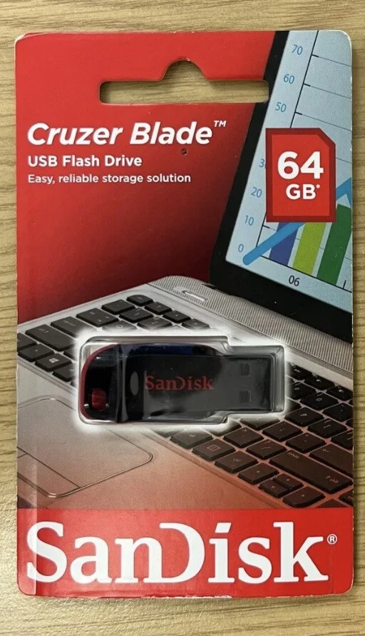 SanDisk 64GB Cruzer Blade USB 2.0 Flash Drive 64 GB Black - Image 12