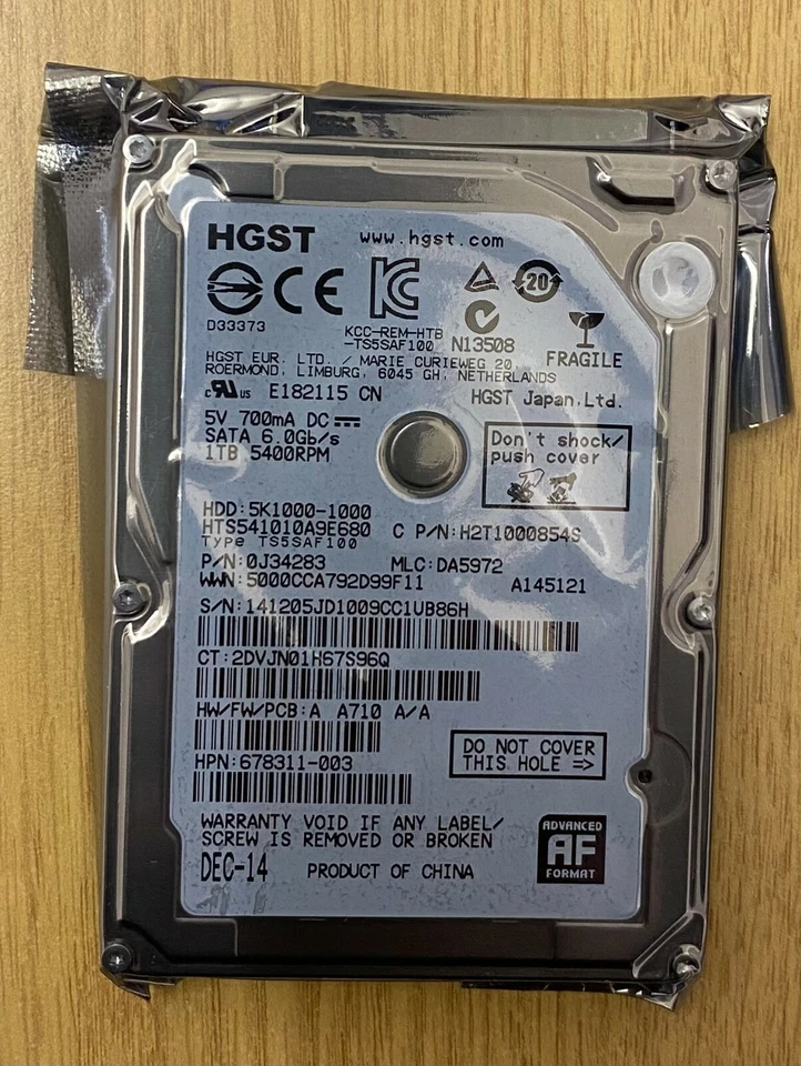 HGST 1TB 5400RPM 32MB 2.5" Internal Hard Drive 1 TB Laptop HDD - Image 22