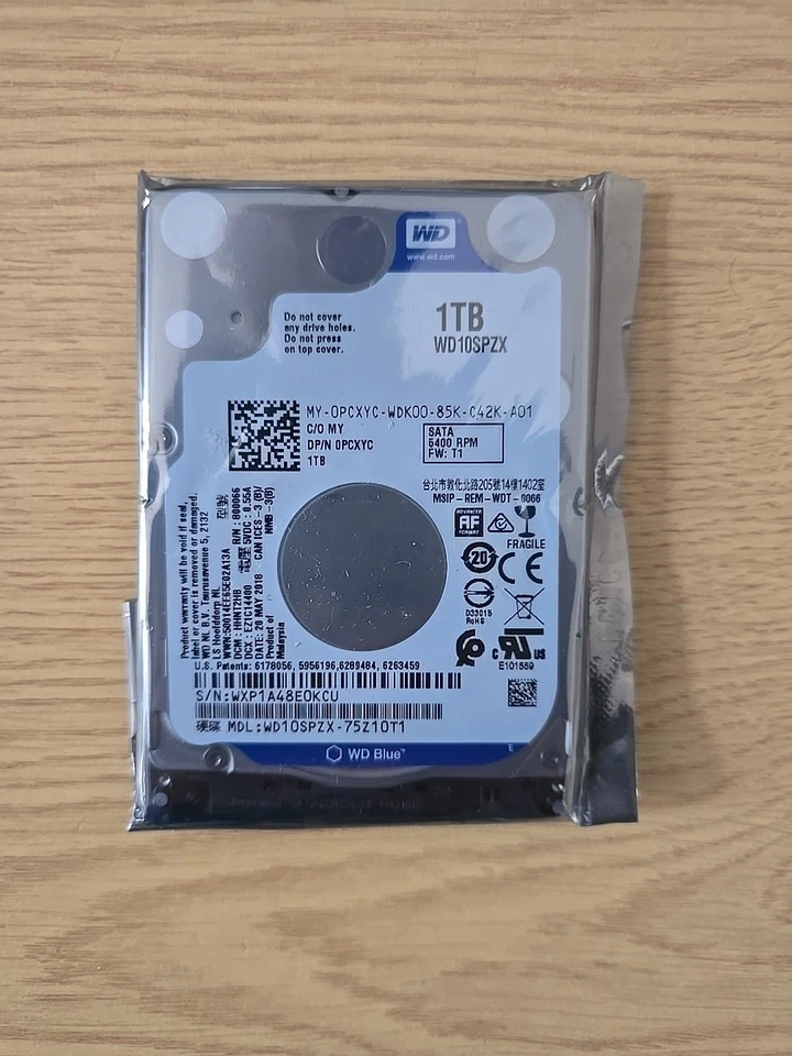 Western Digital WD 1TB 5400RPM internal 2.5" HDD WD10SPZX-24Z10T1 - Image 12