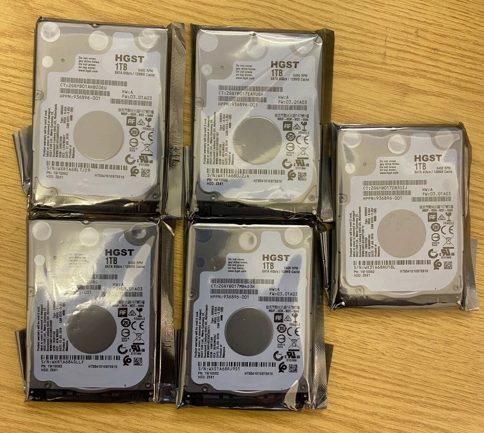 HGST 1TB 5400RPM 32MB 2.5" Internal Hard Drive 1TB Laptop HDD- - Image 7