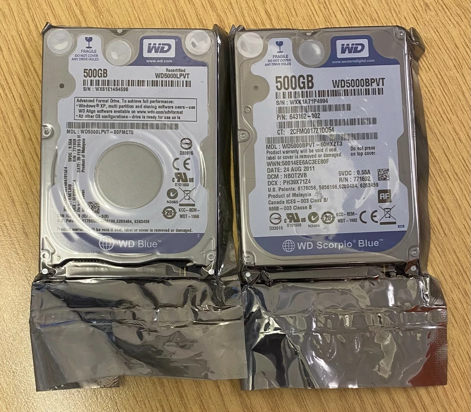 WD Blue 500GB SATA 2.5" Laptop Hard Disk Drive PS3 HDD 5400rpm - Image 20