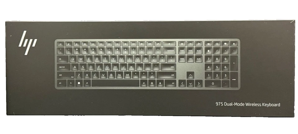 HP Wireless Keyboard 975 Dual-Mode Customisable/Sealed - Image 30