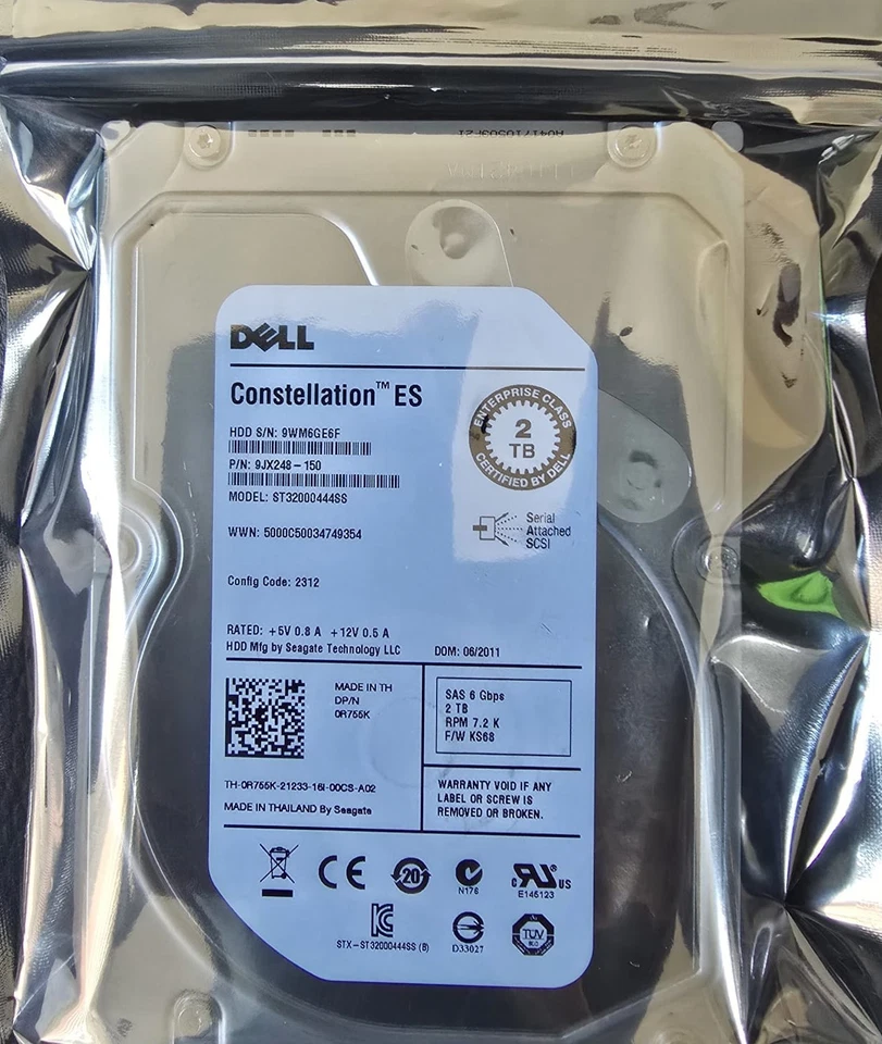 Dell ST32000444SS Constellation ES 2TB SAS 7200RPM 16MB 3.5"/ Good-100% Health - Image 18