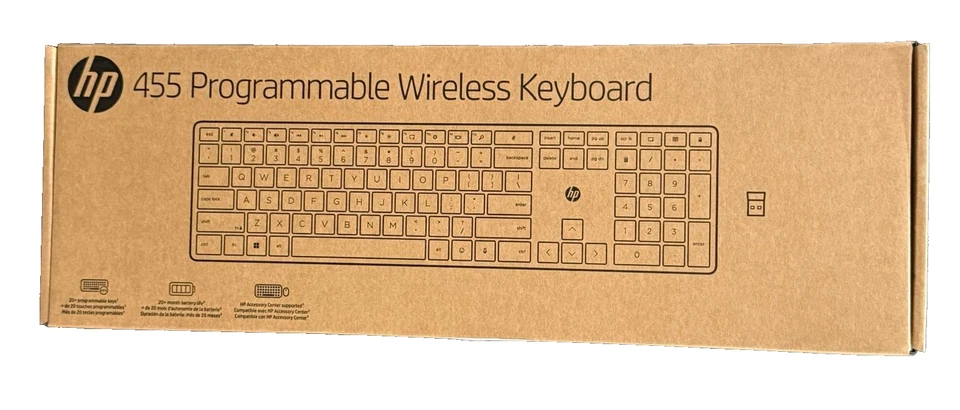HP 455 Programmable Wireless keyboard/ Brand New - Image 9