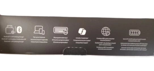 HP 960 Ergonomic Split Layout Wireless Keyboard/ New-Sealed - Image 23