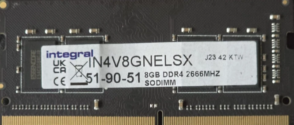 Kingston RAM 8TB DDR4 IN4V8GNEELSX 2666MHz SODIMM - Image 10