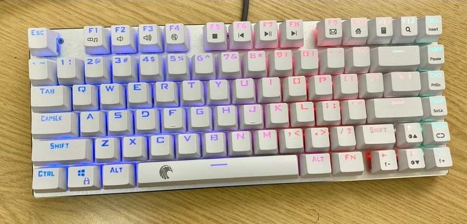 TKL Wireless Gaming Keyboard Mechanical Bluetooth & Type-C Wired Rainbow LED - Image 21