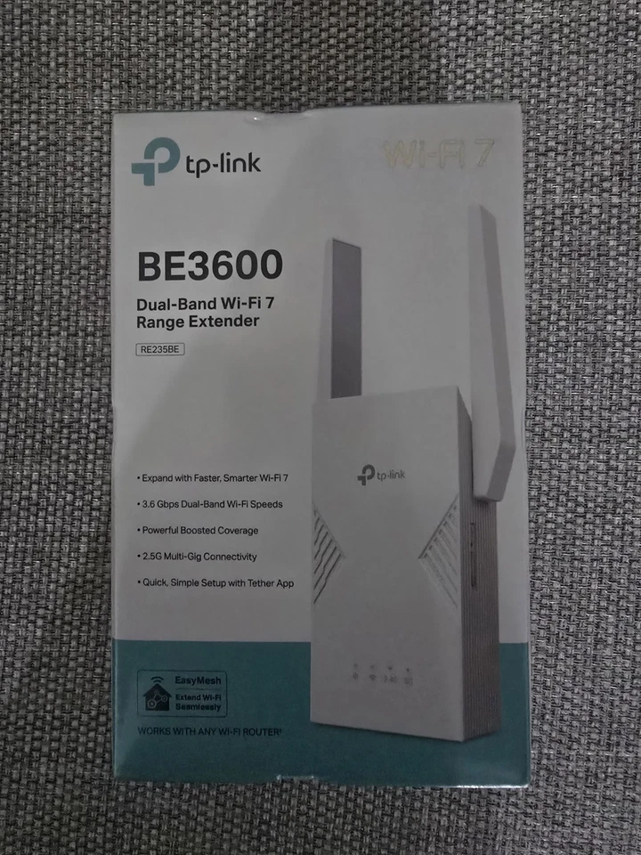 TP-Link RE235BE Wi-Fi 7 Range Extender – 3.6 Gbps Dual-Band with 2.5G Port NEW - Image 24