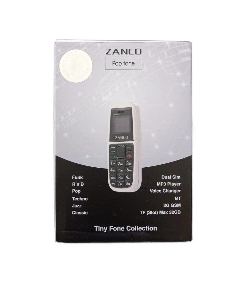 Zanco POP Fone Mobile Phone Very Small Phone - Image 18