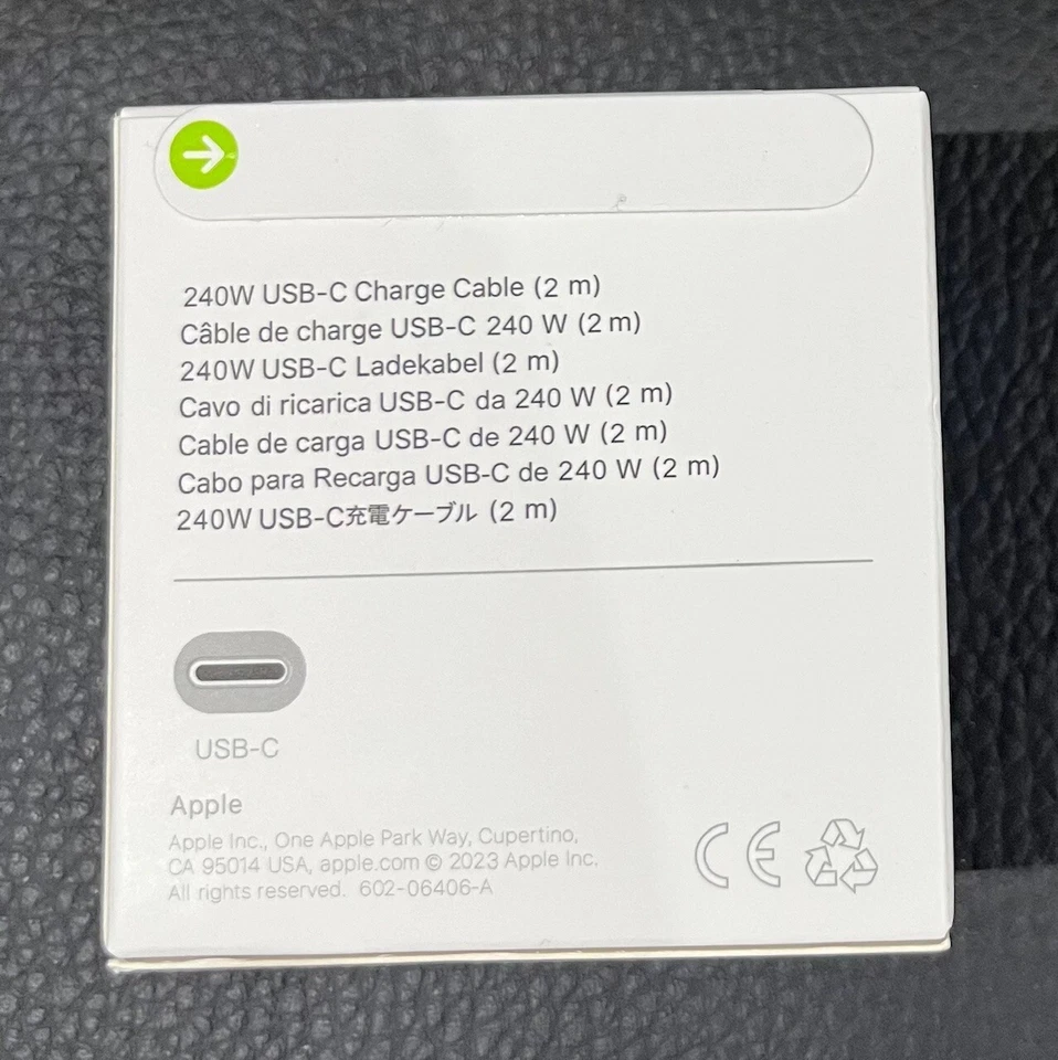 Apple 240W USB-C Super Fast Charge Cable 2m Brand New Sealed Box - Image 26