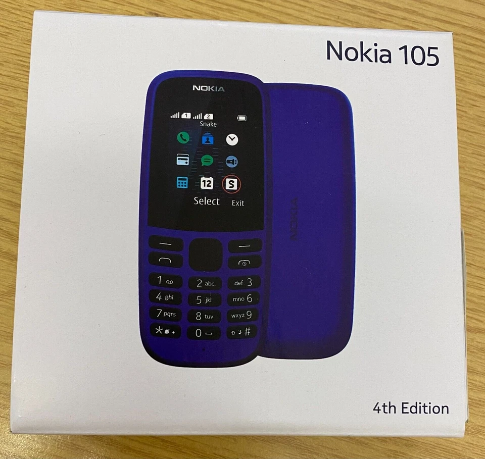 New Nokia 105 Dual SIM Black Unlocked Basic Mobile Phone (Free SIM) 4th Edition- - Image 8