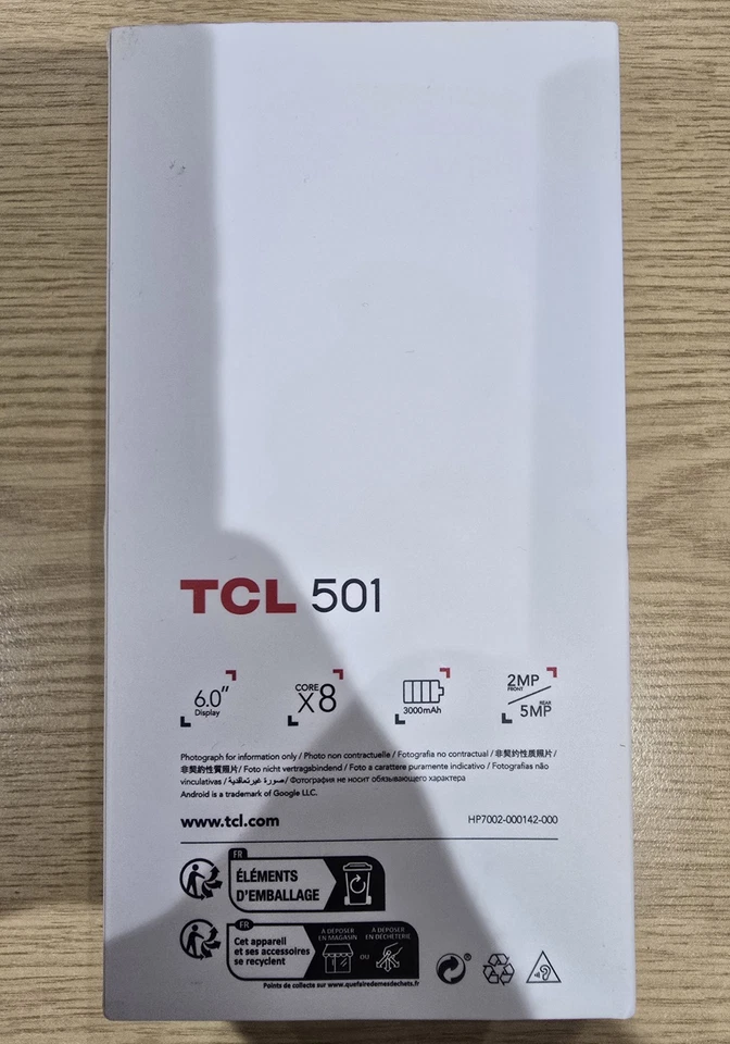 TCL 501 Mobile Phone 2GB RAM 32GB ROM 6.0-Brand New - Image 7