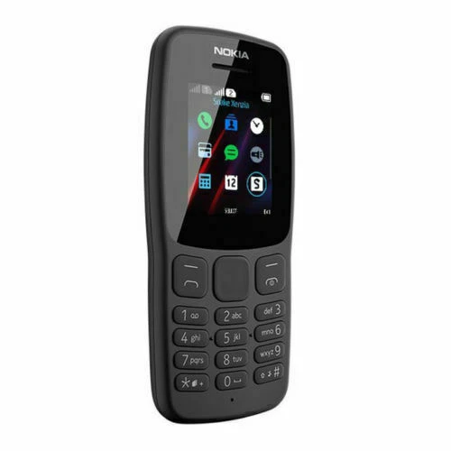Nokia 106 Dual Sim Dark Grey 2G Unlocked Sim Free Basic Big Button Mobile Phone - Image 12