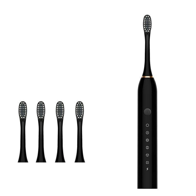 Sonic Electric Toothbrush Rechargeable 5Modes Brush 4 Heads USB-Brand New-Sealed - Image 9