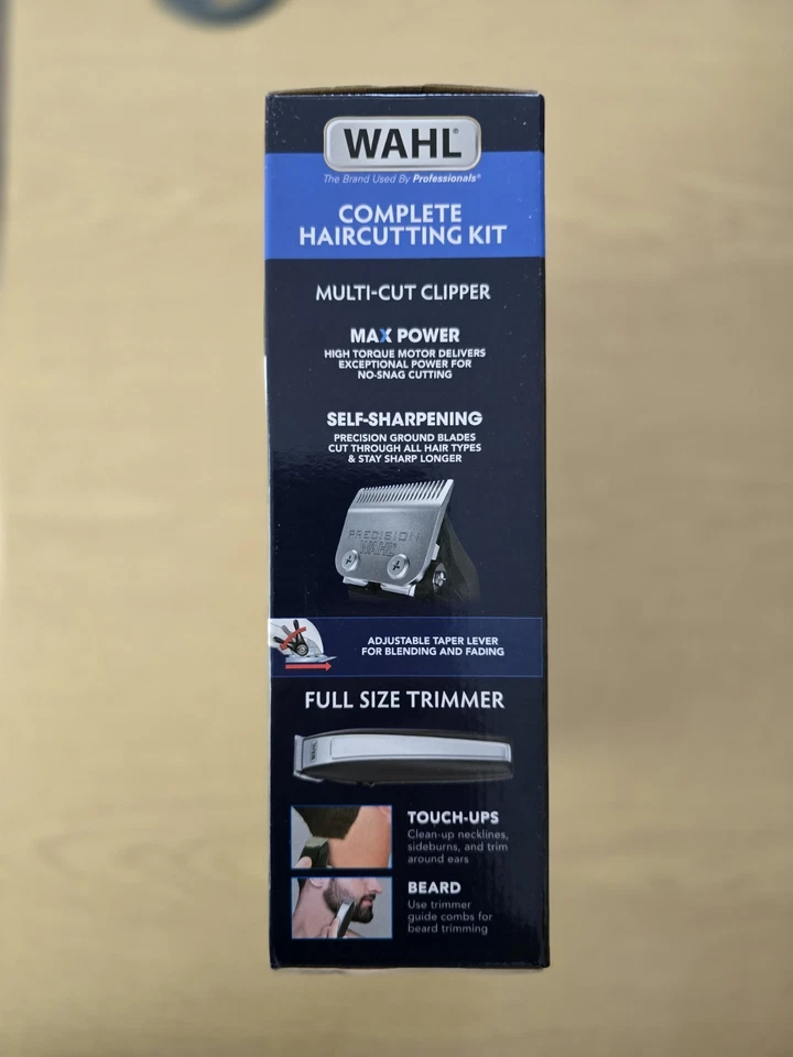 Wahl Deluxe Cordless Hair Clipper Trimmer Kit - Complete Grooming Set-Brand New - Image 29