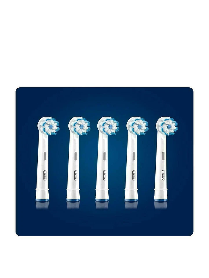 Oral-B Clean Care Sensitive Replacement Toothbrush Head Pack of 5 Counts/New - Image 20