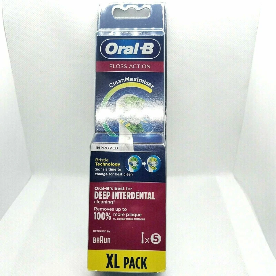Oral-B FlossAction Power Toothbrush Refill Heads -xl Pack 5 Pack- - Image 17