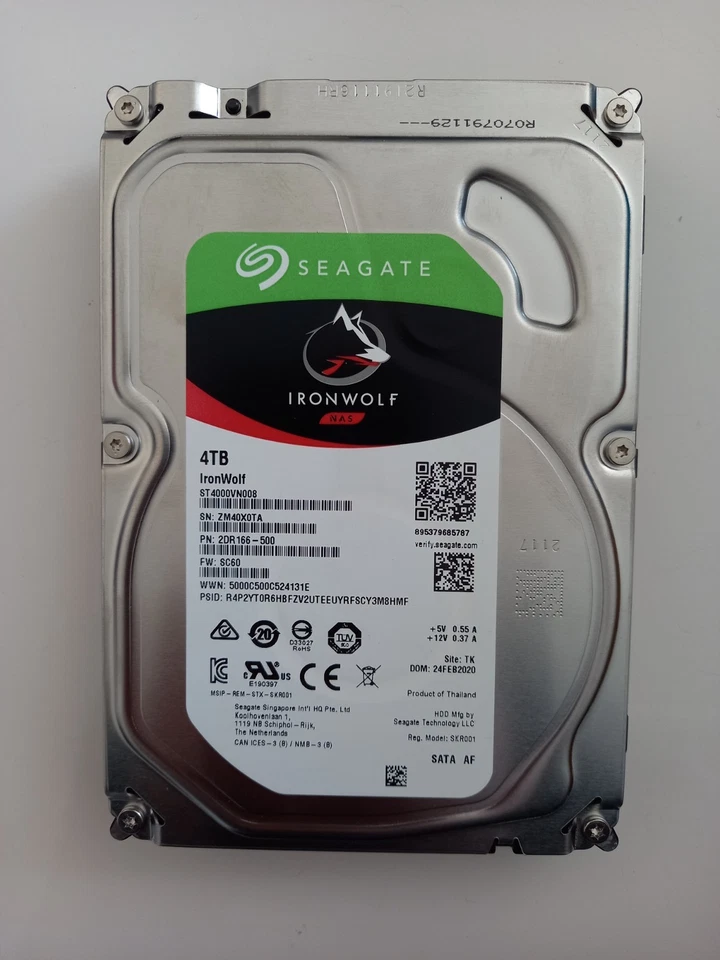 Seagate IronWolf 4TB NAS 3.5" SATA HDD ST4000VN008/Used-Good/100% health - Image 20